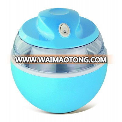 0.6 litre soft ice cream machine automatical mechanical colorful new design easy to operate for home.