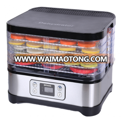 Electric mini 5 trays home food dehydrator food processor